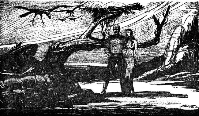 He looked suddenly a million years old standing there He thought of Earth and - фото 6