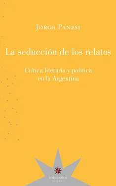 Jorge Panesi La seducción de los relatos обложка книги