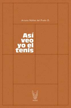 Arturo Núñez del Prado D. Así veo yo el tenis обложка книги