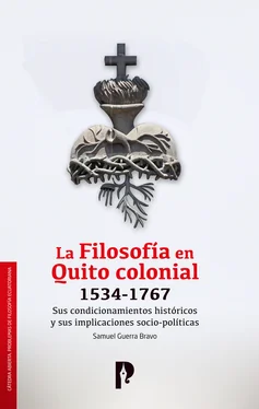 Samuel Guerra Bravo La Filosofía en Quito colonial 1534-1767 обложка книги