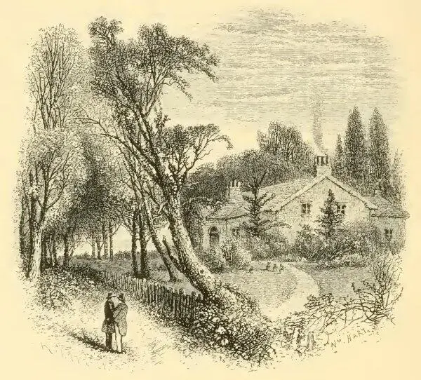 After turning from the main road up a narrow lane so thickly shaded with - фото 16