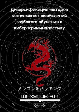 Никита Шахулов Диверсификация методов когнитивных вычислений глубокого обучения в кибер-криминалистику обложка книги