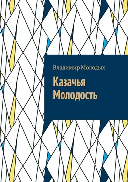 Владимир Молодых Казачья Молодость обложка книги