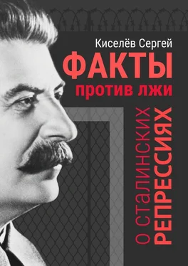 Сергей Киселёв Факты против лжи о сталинских репрессиях обложка книги