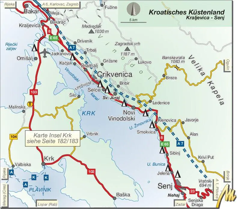 Crikvenica Das Städtchen ist der touristische Mittelpunkt der Riviera und - фото 38