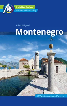 Achim Wigand Montenegro Reiseführer Michael Müller Verlag обложка книги