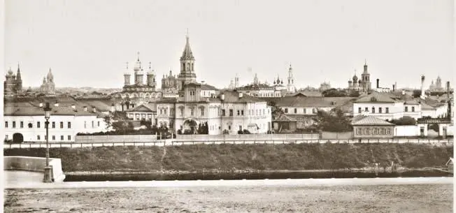 Вид Берсеневской набережной от храма Христа Спасителя 1884 год Вдоль - фото 18