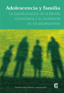 Norman Darío Moreno Carmona Adolescencia y familia обложка книги
