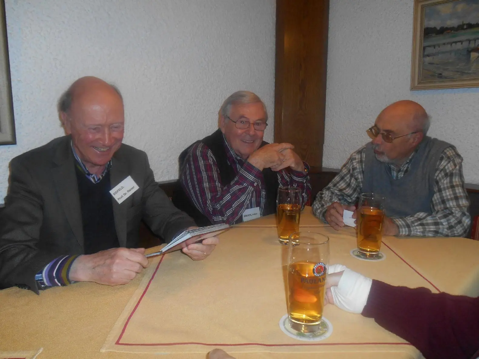 Rainer Eisfeld links Heinz Zwack und Jörg Weigand auf dem OldieCon 2013 - фото 2