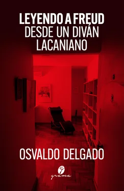 Osvaldo Delgado Leyendo a Freud desde un diván lacaniano обложка книги