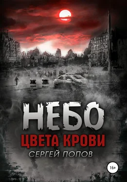 Сергей Попов Небо цвета крови. Книга первая обложка книги