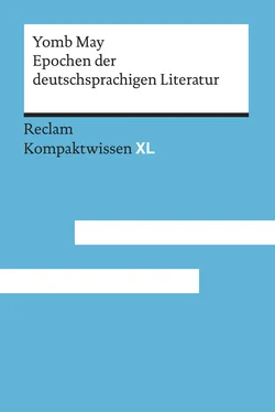 Yomb May Epochen der deutschsprachigen Literatur обложка книги