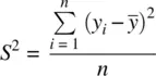 As earlier noted taking the expectation of S 2 we find that E S 2 σ 2 - фото 77
