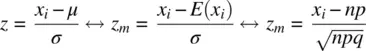 Notice that in a z score calculation using the population mean μ in the - фото 27