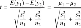 on degrees of freedom v n 1 1 n 2 1 n 1 n 2 2 The formulization of t - фото 188
