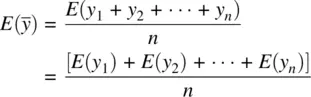 Since the expectation of each y 1through y nis E y 1 μ E y 2 μ - фото 104