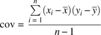 It is easy to understand more of what the covariance actually measures if we - фото 143