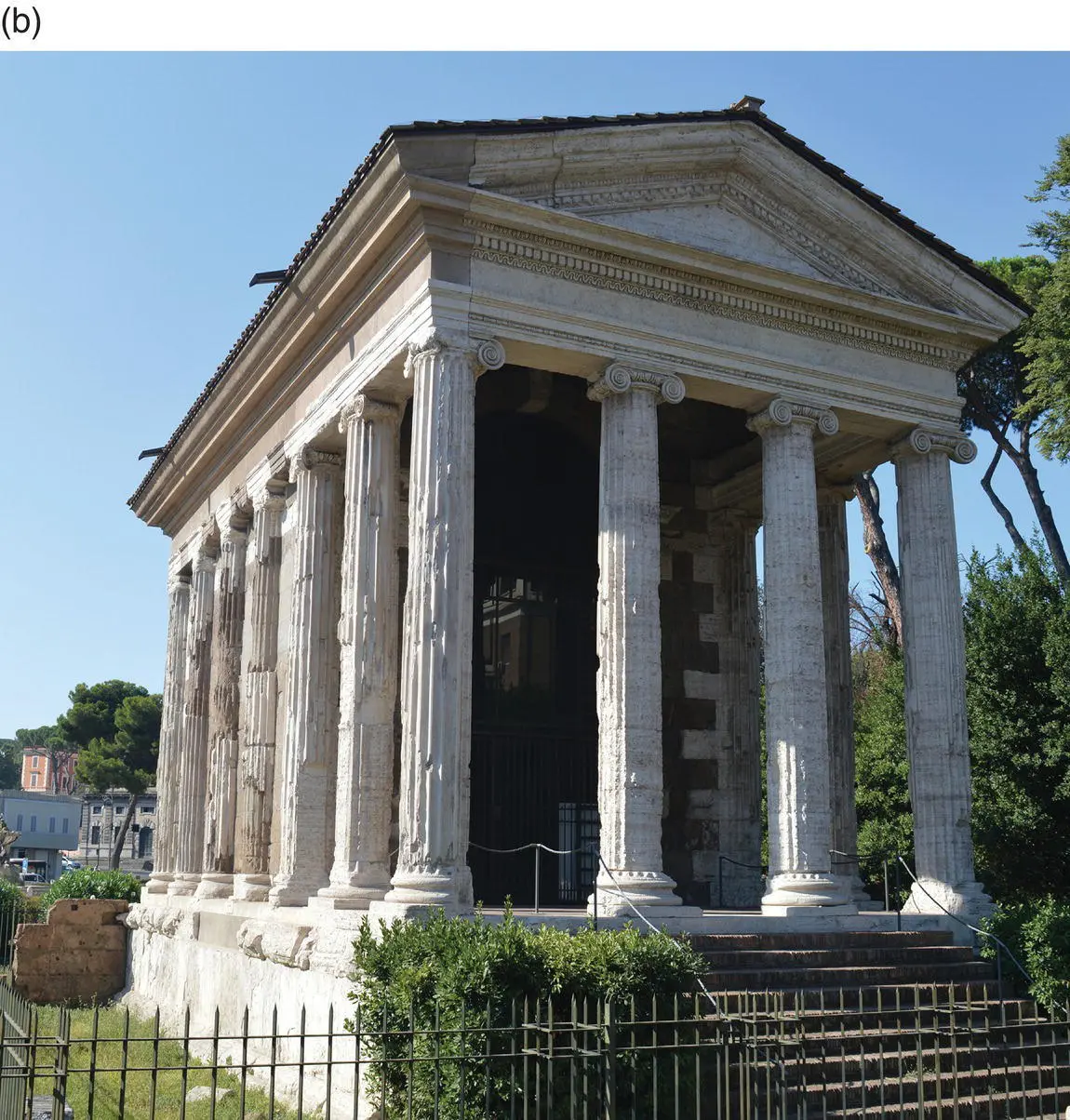 15a and 15bGreek Temple of Hera Paestum c 450 BCE compared with Roman - фото 23