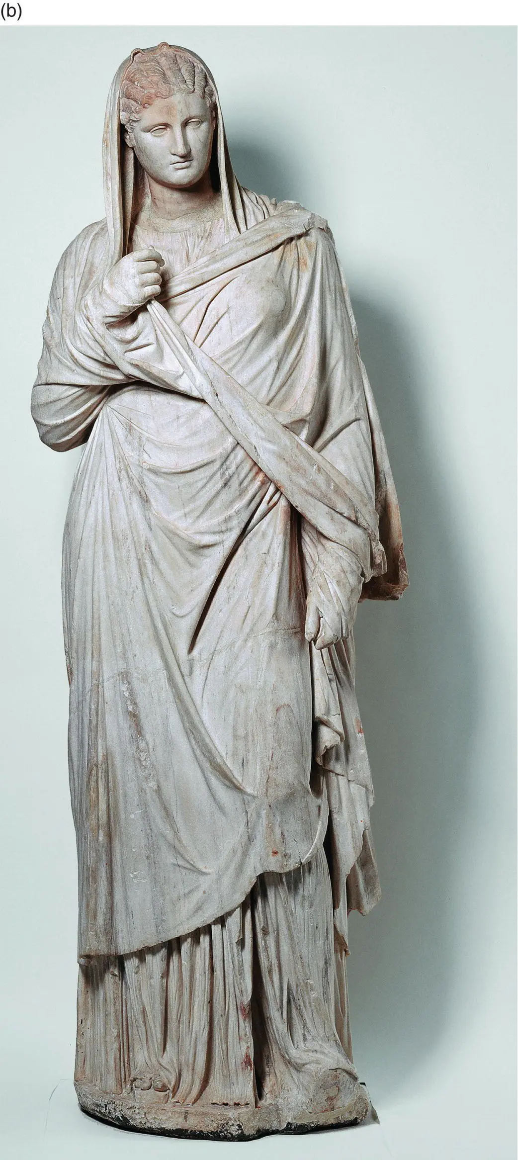 19a and 19bSmall Herculaneum Woman Statue 1st cent CE Skulpturensammlung - фото 28