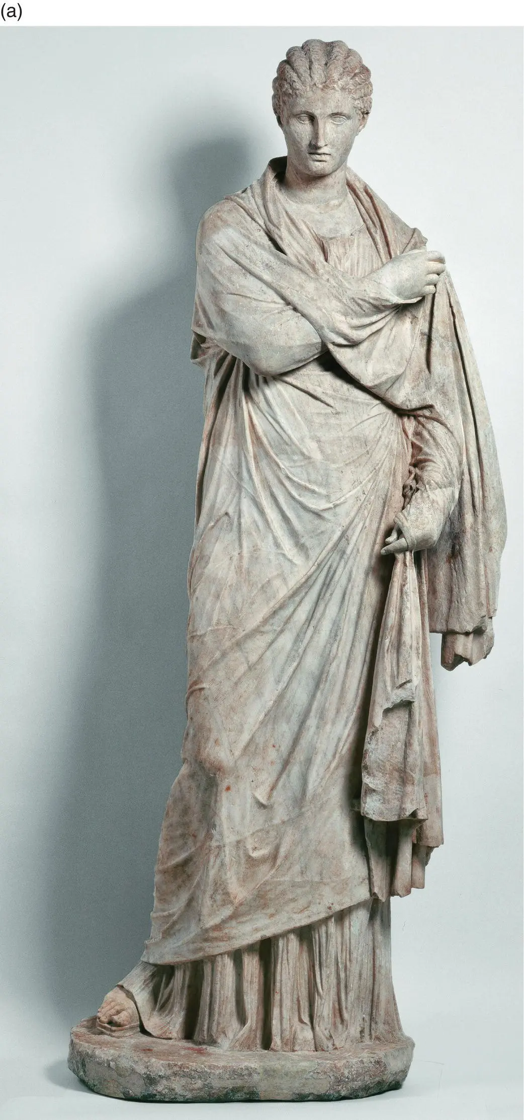 19a and 19bSmall Herculaneum Woman Statue 1st cent CE Skulpturensammlung - фото 27