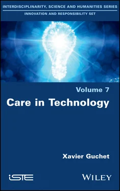 Xavier Guchet Care in Technology обложка книги