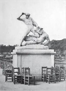 Thésée et le Minotaure Jardin des Tuileries 1858 In seiner Abwesenheit - фото 5