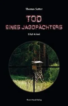 Thomas Sutter Tod eines Jagdpächters обложка книги