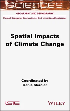 Denis Mercier Spatial Impacts of Climate Change обложка книги