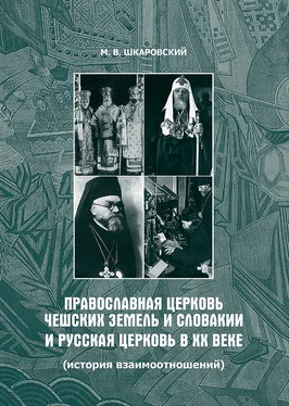 Михаил Шкаровский Православная Церковь Чешских земель и Словакии и Русская Церковь в XX веке (история взаимоотношений) обложка книги