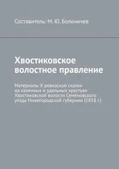Михаил Болоничев - Хвостиковское волостное правление. Материалы X ревизской сказки на казенных и удельных крестьян Хвостиковской волости Семёновского уезда Нижегородской губернии (1858 г.)