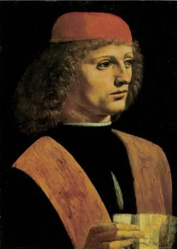 Портрет музыканта Около 14851492 годов Масло доска 43x31 см Амброзианская - фото 39