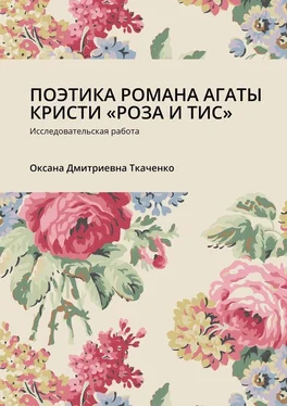 Оксана Ткаченко ПОЭТИКА РОМАНА АГАТЫ КРИСТИ «РОЗА И ТИС». Исследовательская работа обложка книги