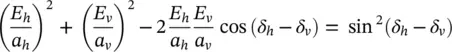 This is the expression of an ellipse shown in Figure 22 Therefore in the - фото 37