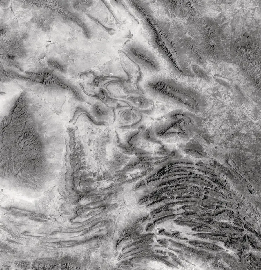 Figure 13 Folded mountains in the Sierra Madre region Mexico Landsat MSS - фото 4