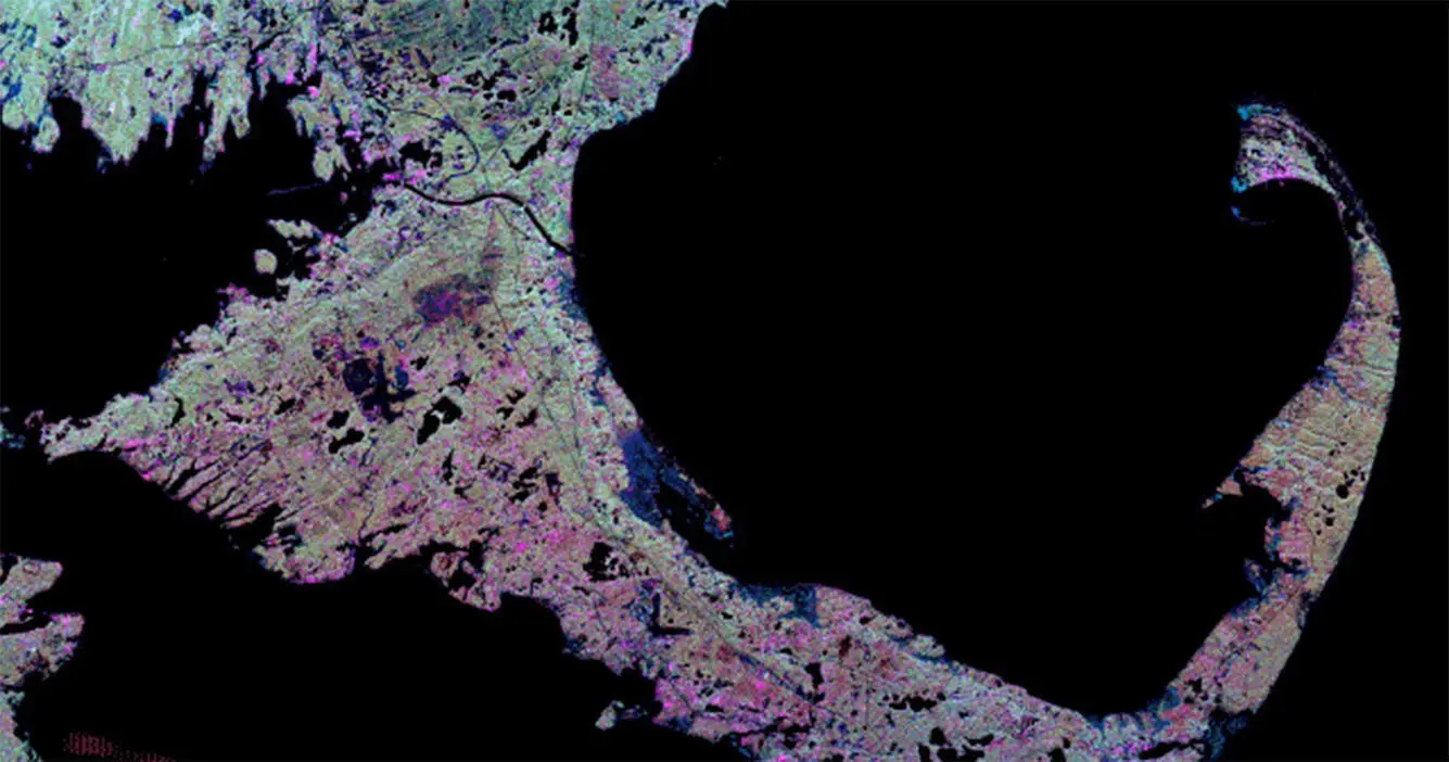 Figure 115 SAR image of the famous hook of Cape Cod Massachusetts USA - фото 51