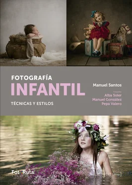 Manuel Santos Fotografía infantil обложка книги