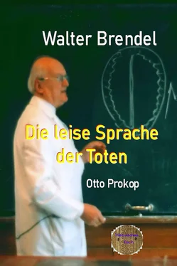 Walter Brendel Die leise Sprache der Toten - Otto Prokop обложка книги