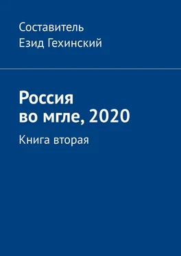 Езид Гехинский Россия во мгле, 2020. Книга вторая обложка книги