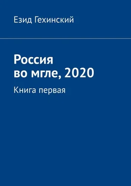 Езид Гехинский Россия во мгле, 2020. Книга первая обложка книги