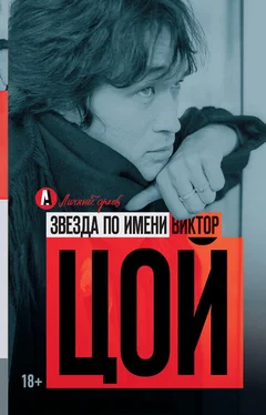 Виталий Калгин Звезда по имени Виктор Цой обложка книги