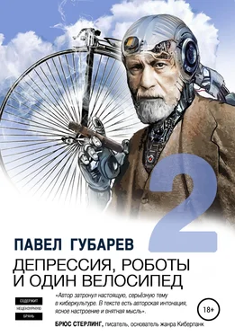 Павел Губарев Депрессия, роботы и один велосипед – 2 обложка книги