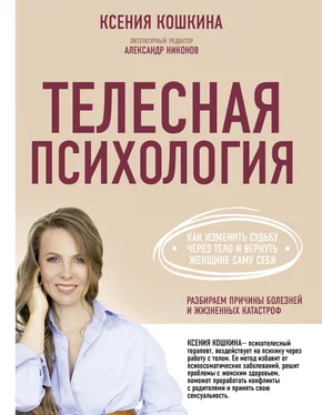 Ксения Кошкина Телесная психология: как изменить судьбу через тело и вернуть женщине саму себя обложка книги