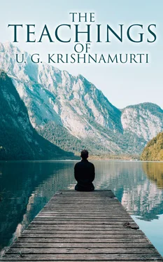 U. Krishnamurti The Teachings of U. G. Krishnamurti обложка книги