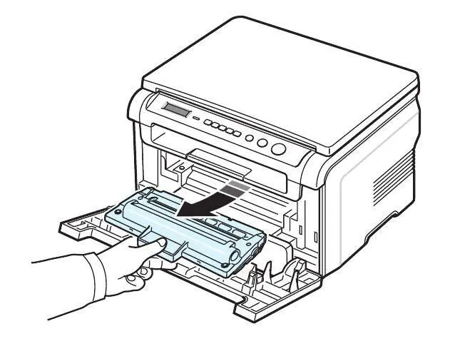 Как выполняется переналадка на принтере Вы нажимаете кнопку открывается - фото 3