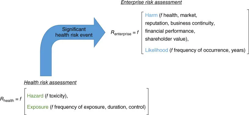 FIGURE 4Relationship between health and enterprise risk assessments Figure - фото 5
