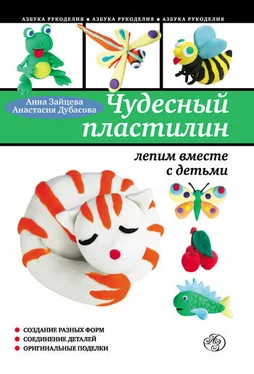 Анна Зайцева Чудесный пластилин: лепим вместе с детьми обложка книги