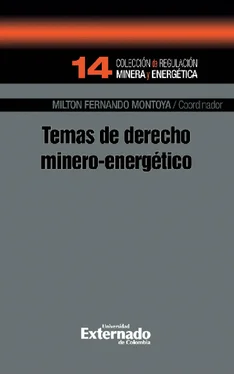 Luis Bustos Temas de derecho minera- energético обложка книги