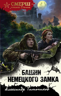 Александр Тамоников Башни немецкого замка обложка книги