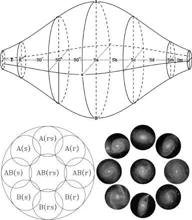Figure 13 The de Vaucouleurs 1959 revised HubbleSandage VRHS system of - фото 4