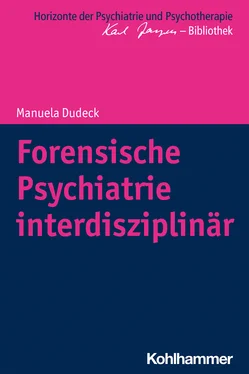 Manuela Dudeck Forensische Psychiatrie interdisziplinär обложка книги